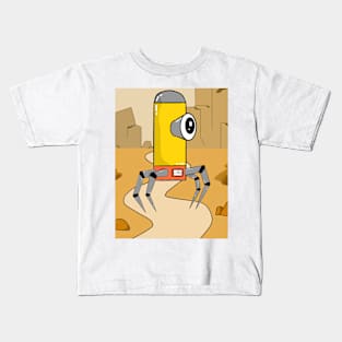 Desert robot Kids T-Shirt
